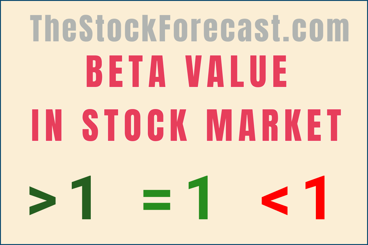 Beta value in stock market